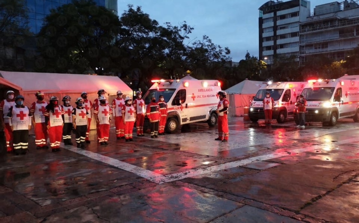 La Cruz Roja llevó a cabo una labor importante de ayuda durante los sismos. (Jorge Becerril)