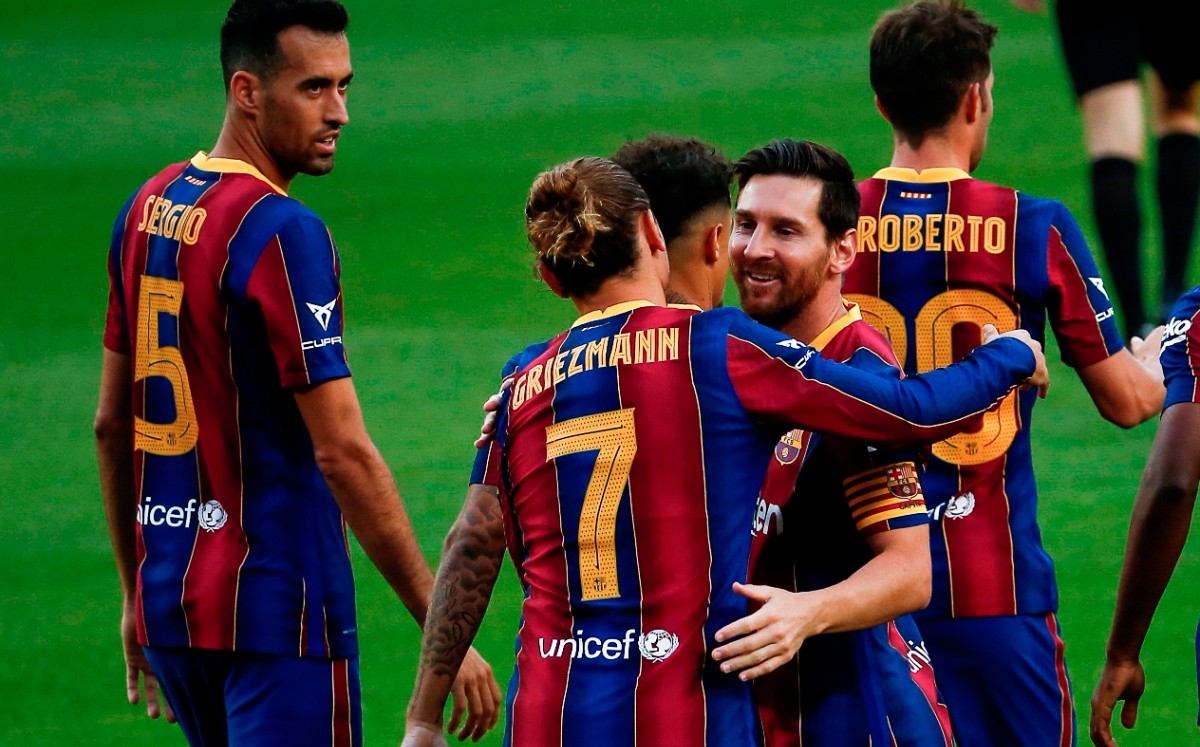 El Barcelona derrota al Elche (EFE)