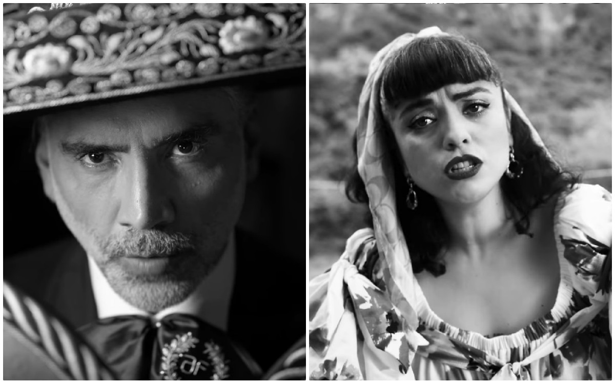 Alejandro Fernández y Mon Laferte en el video de "Que se sepa nuestro amor". (YouTube)