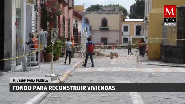 Destina federación mil mdp para reconstrucción de 9 mil viviendas en Puebla