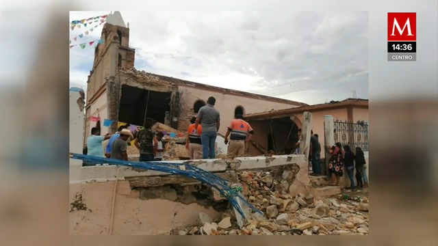 Explosión de pirotecnia en iglesia de Guerrero deja un muerto y dos heridos