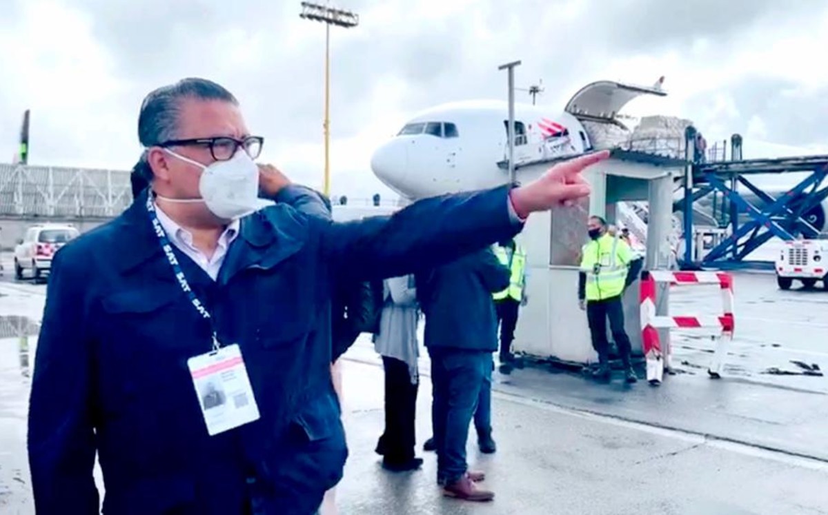 Horacio Duarte, administrador general de Aduanas del SAT. (SAT)