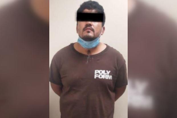 Luis, de 29 años, fue detenido en la colonia Fuentes de Guadalupe. Foto: Especial.