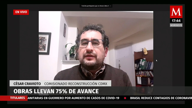 Reconstrucción total por sismo estará lista hasta 2022: César Cravioto