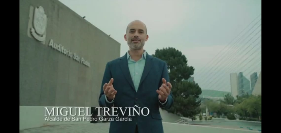 Treviño de Hoyos invitó a conocer lo que está construyendo junto con los habitantes. Foto: Especial