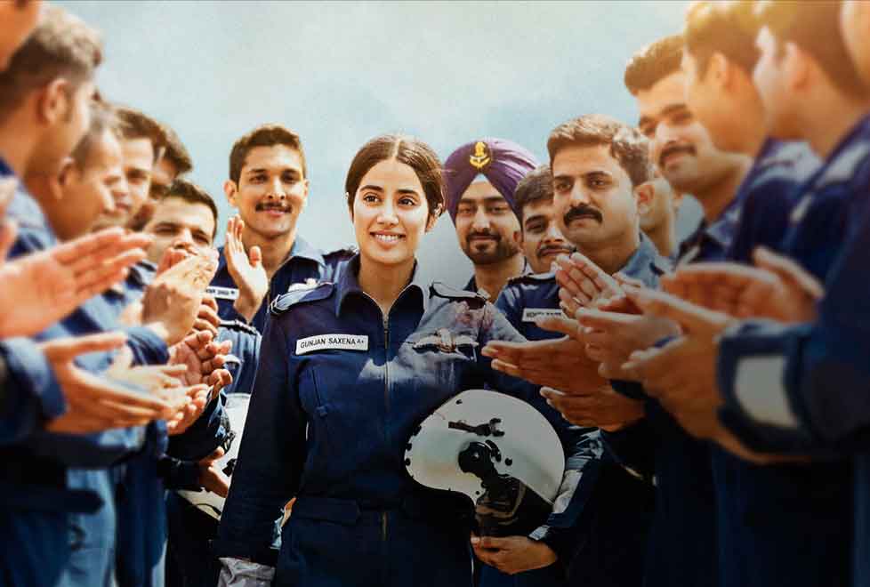 En agosto, Netflix estrenó Gunjan Saxena: The Kargil Girl, una de las numerosas producciones indias que compró.