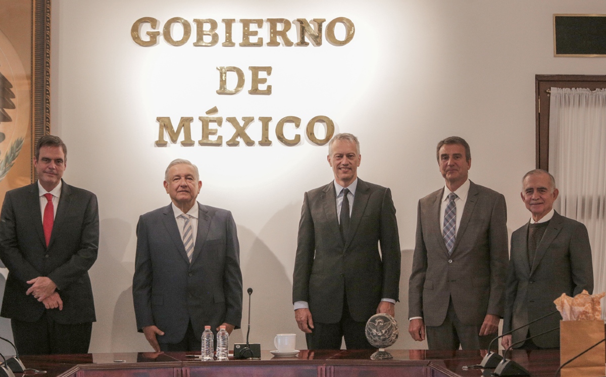 CEO de Coca-Cola y AMLO. (@lopezobrador_)