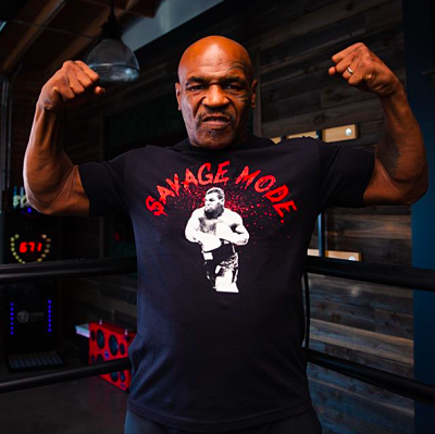 Mike Tyson volvió a comer carne para mejorar su golpeo (Instagram)