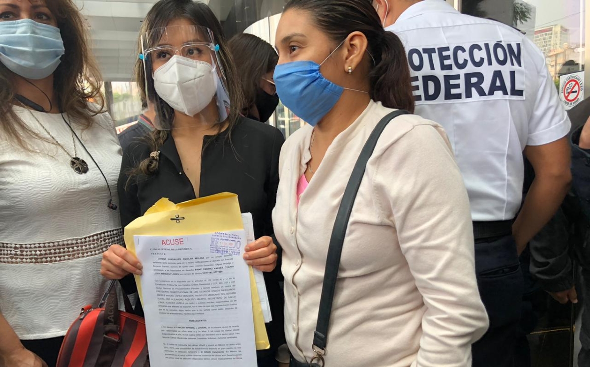 Padres de familia denuncian desabasto de medicamentos oncológicos.