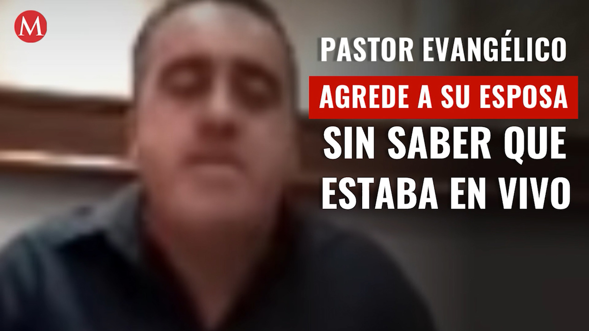 Pastor evangélico agrede a su esposa sin saber que estaba en vivo en una conferencia en Brasil