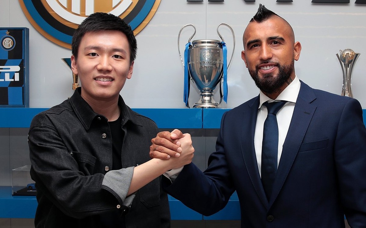 Arturo Vidal llega al Inter de Milán (Twitter: @Inter_es)