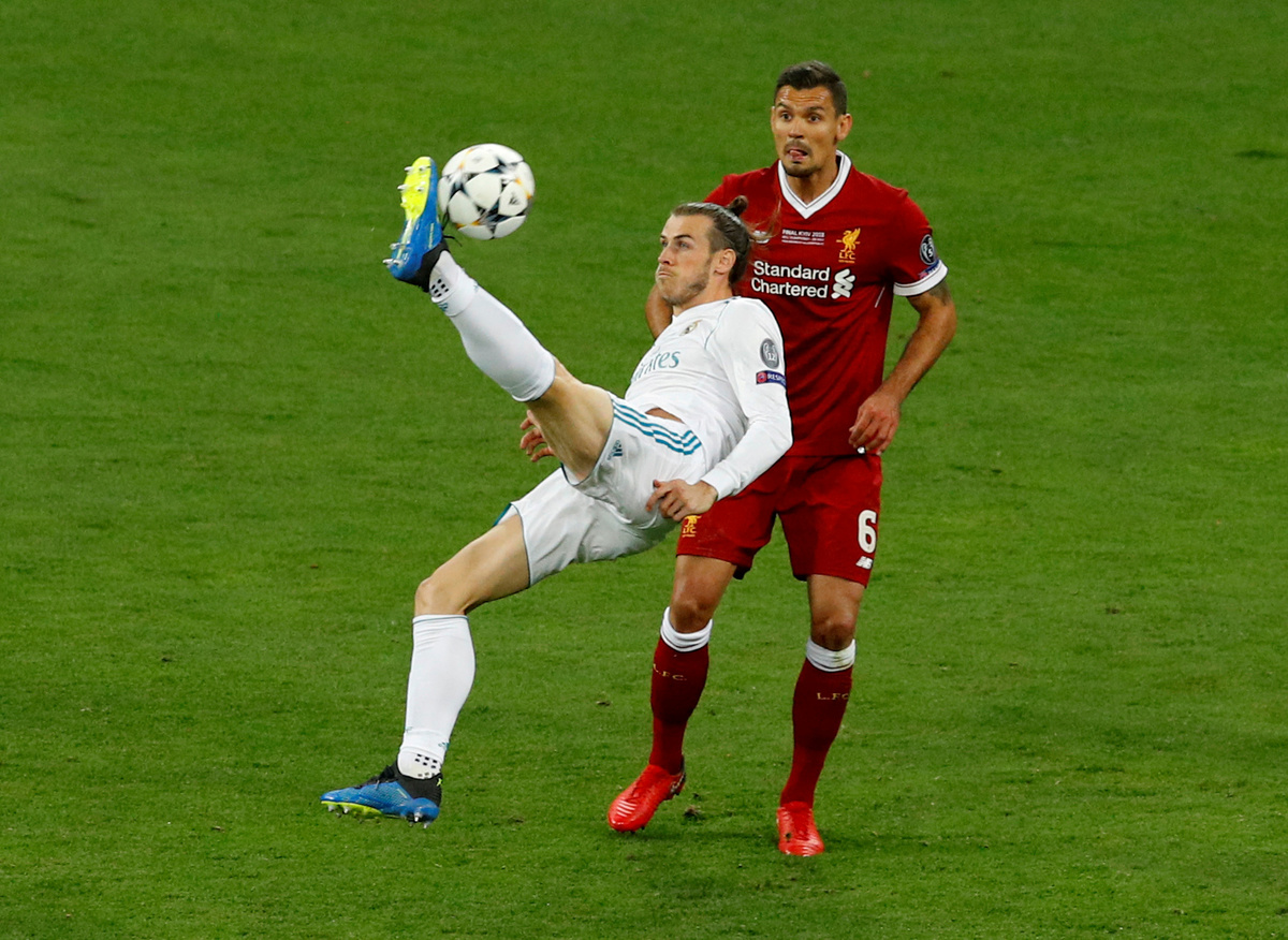 Gareth Bale en la Final de Champions ante Liverpool (Reuters)