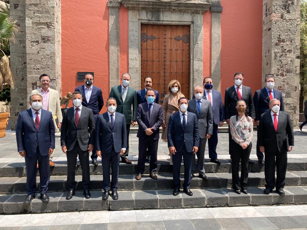 El gobernador exhibió que el estado de Zacatecas no cuenta con una bolsa presupuestal. (Mariana Ríos)