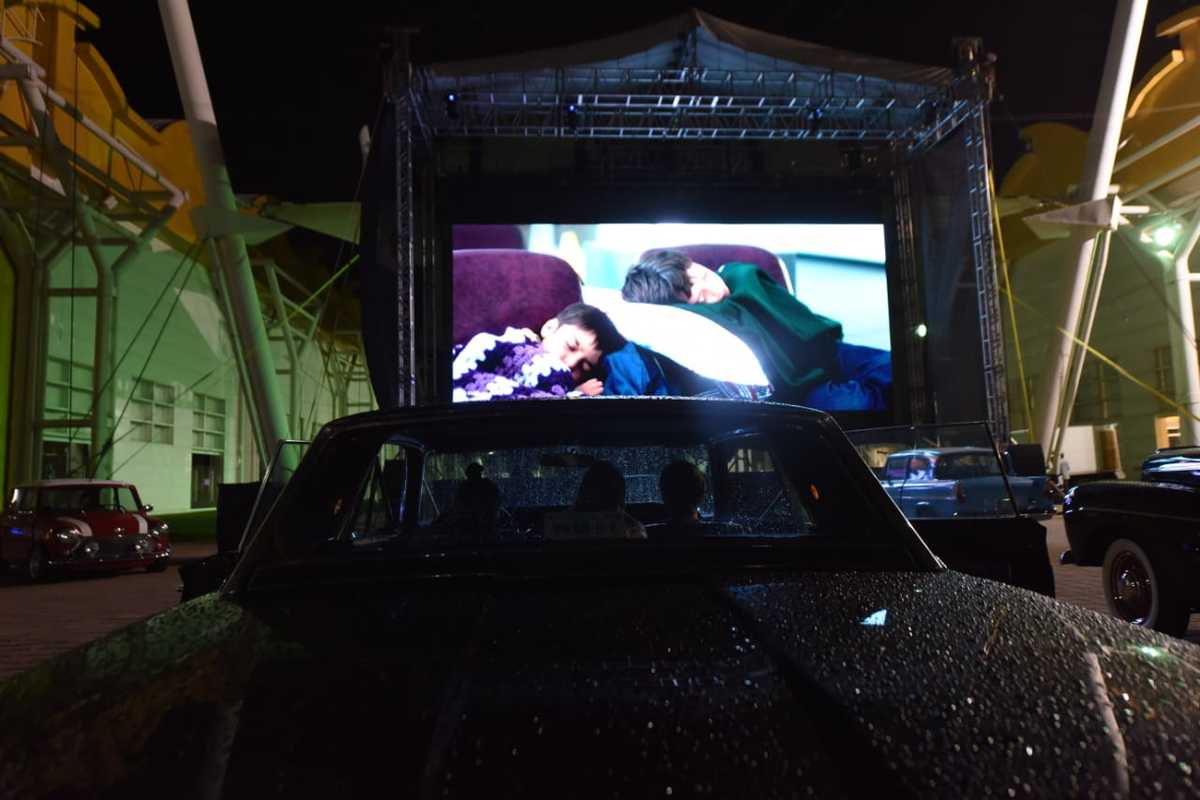 Inauguran en Irapuato autocinema del GIFF