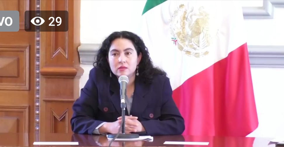 Patricia Montaño Flores, presidenta de la comisión de Patrimonio y Hacienda municipal del Cabildo. (Angélica Tenahua)