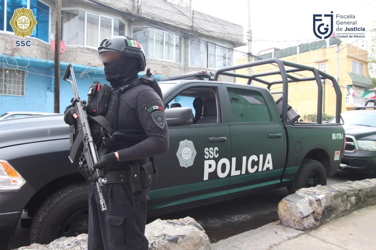 personal de la Policía de Investigación colaboró para los cateos.