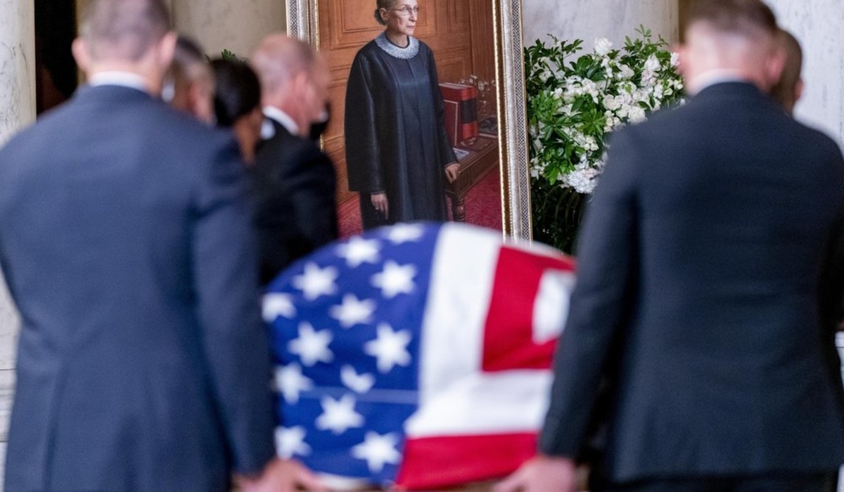 Ruth Bader Ginsburg falleció el pasado 18 de septiembre a los 87 años. (AP)