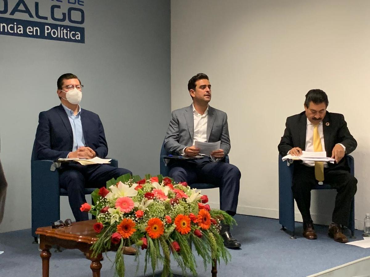 Andrés Chávez, candidato del PAN a la presidencia municipal de Pachuca. (Cortesía)