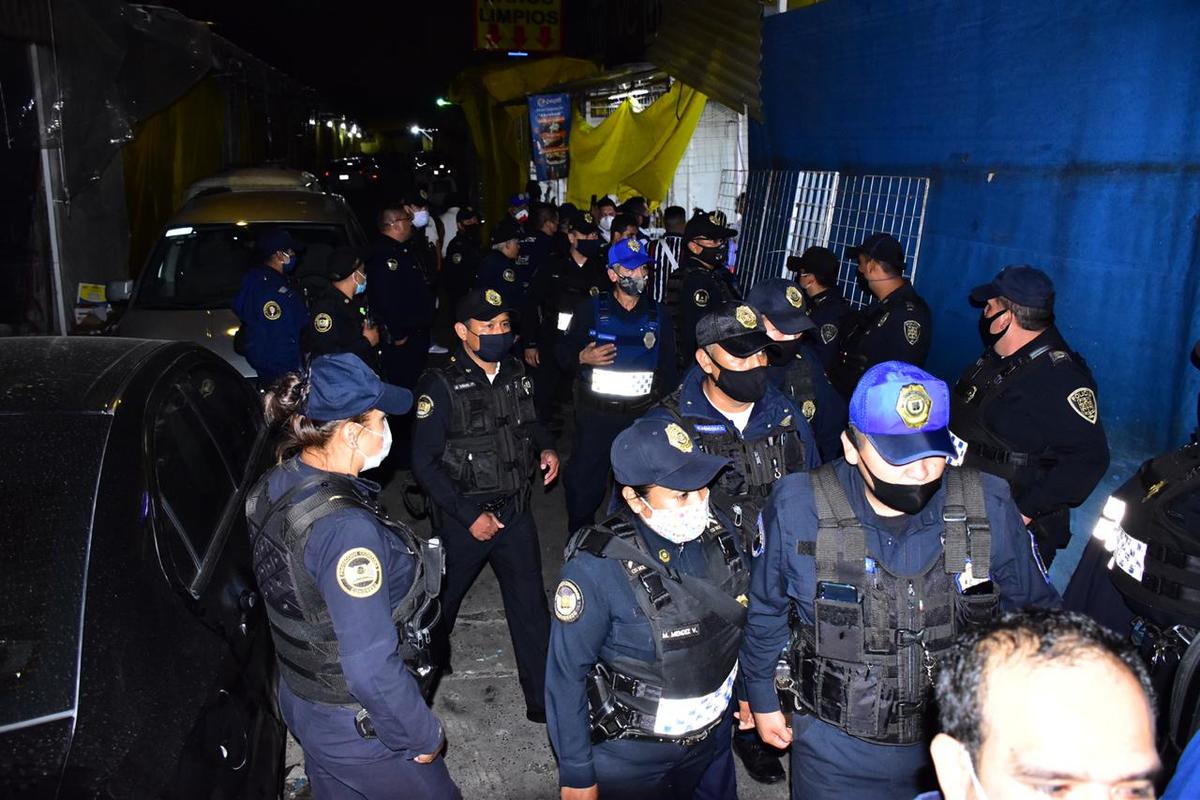Autoridades desplegaron un operativo para terminar con las reuniones.