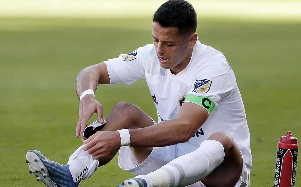Javier Hernández, jugador de LA Galaxy (AP)