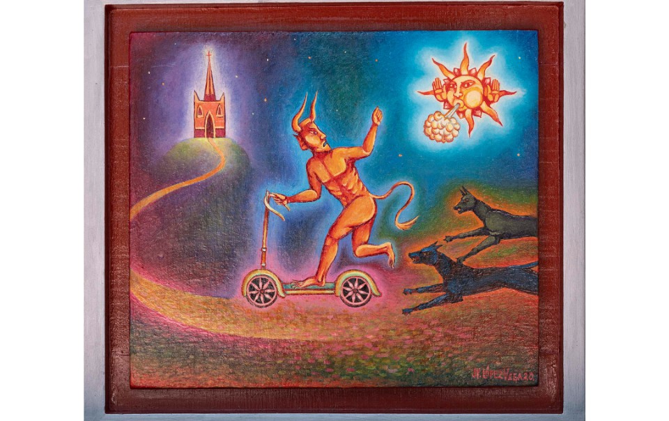 Jesús López Vega es uno de los artistas para la exposición inaugural (Cortesia)