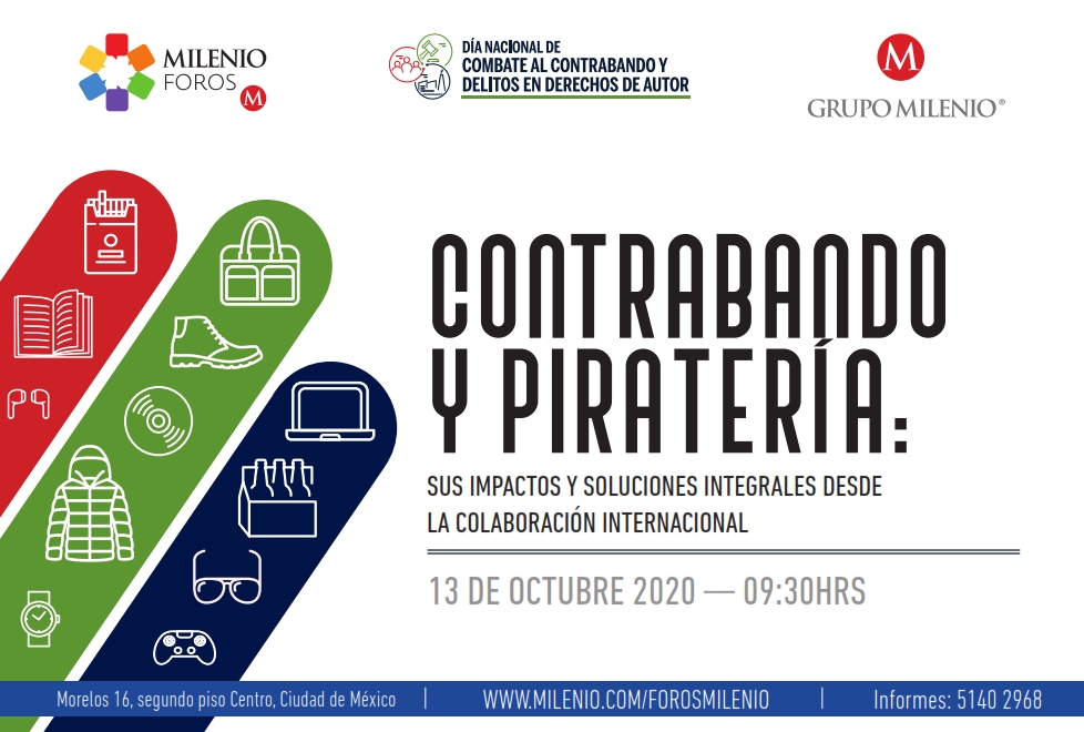 En nuestro país la piratería representa pérdidas de 43,000 millones de pesos al año