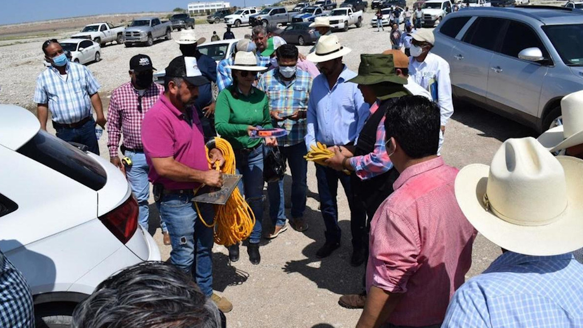 Técnicos de Conagua verifican situación de presa La Boquilla