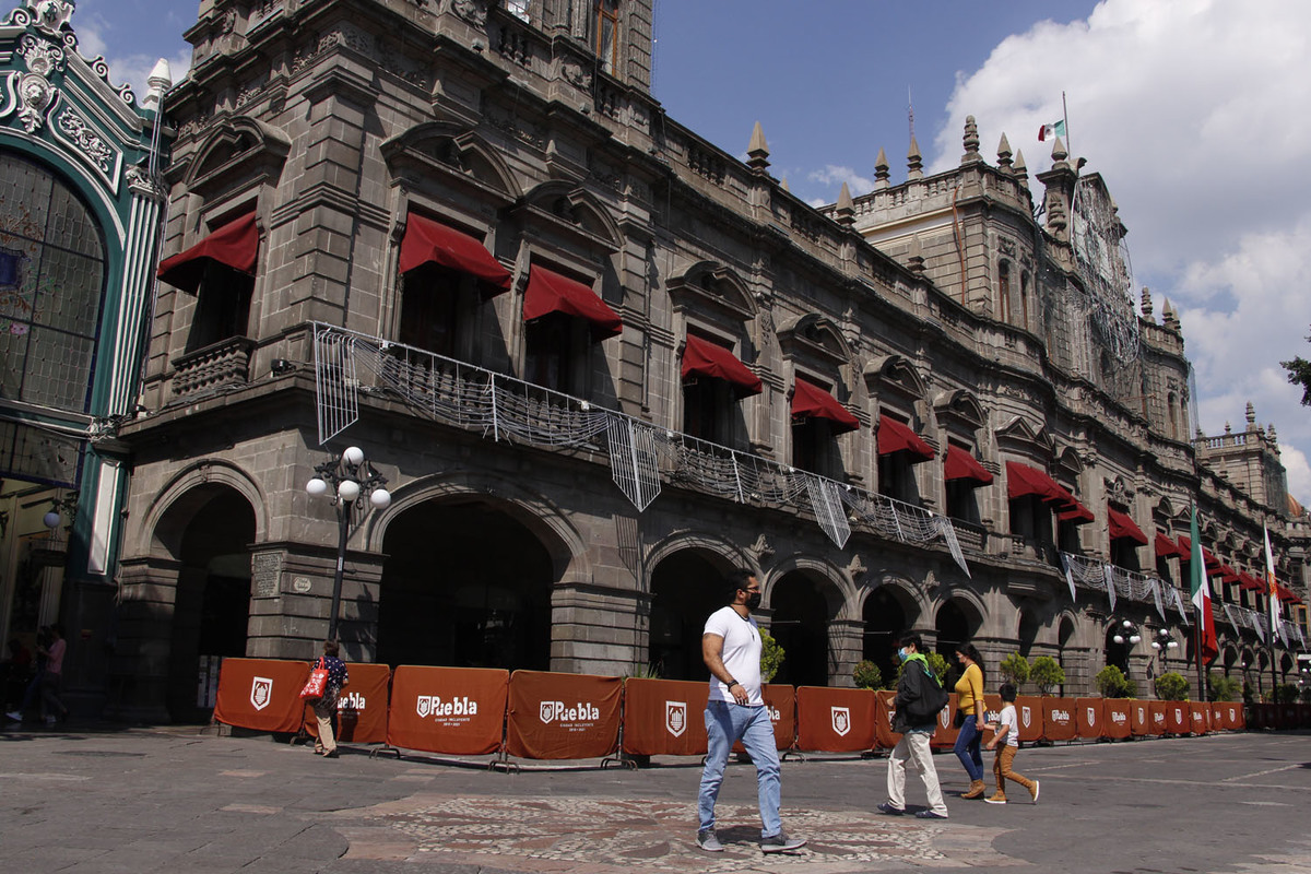 Ayuntamiento Municipal de Puebla. (Melanie Torres)