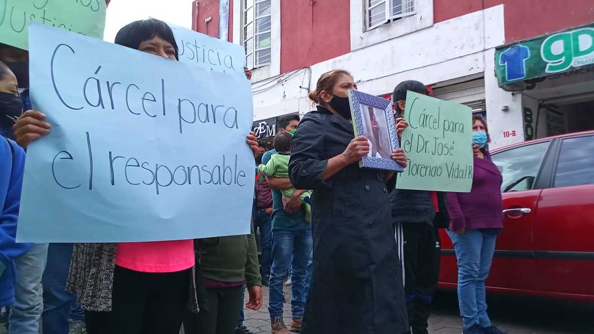 Familiares marchan para exigir castigo (Adolfo Tenahua Ramos)