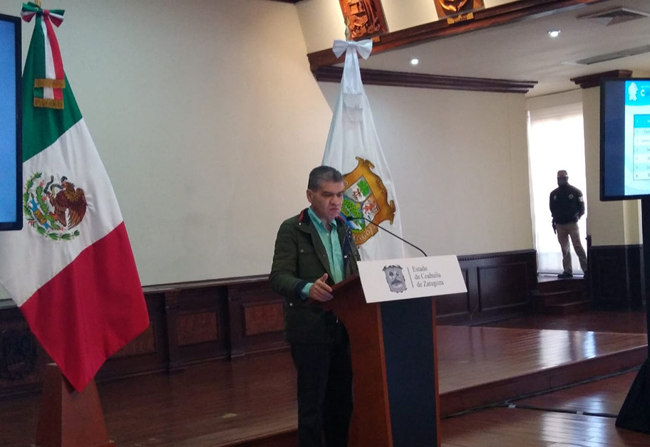 Gobernador de Coahuila, Miguel Riquelme. (Milenio Digital)