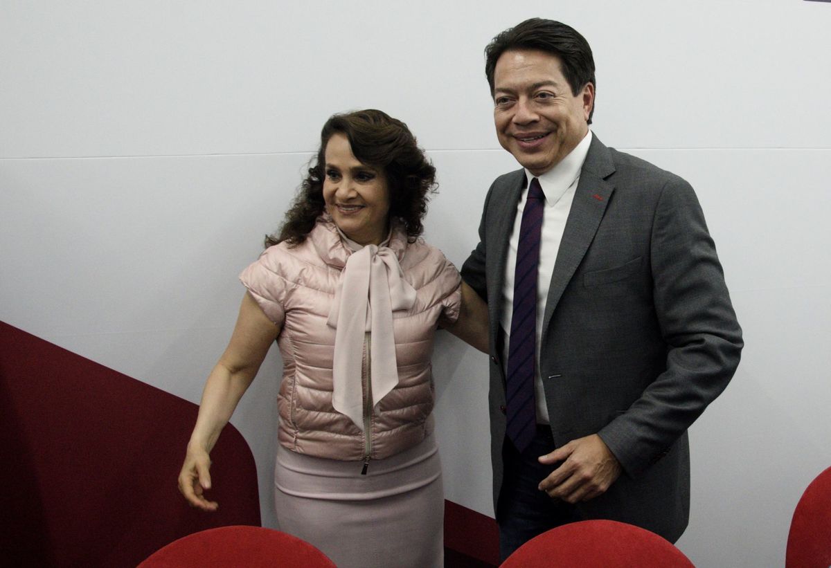 Mario Delgado es uno de los candidatos que busca la dirigencia de Morena; Dolores Padierna mostró su respaldo. (Cuartoscuro / Archivo)