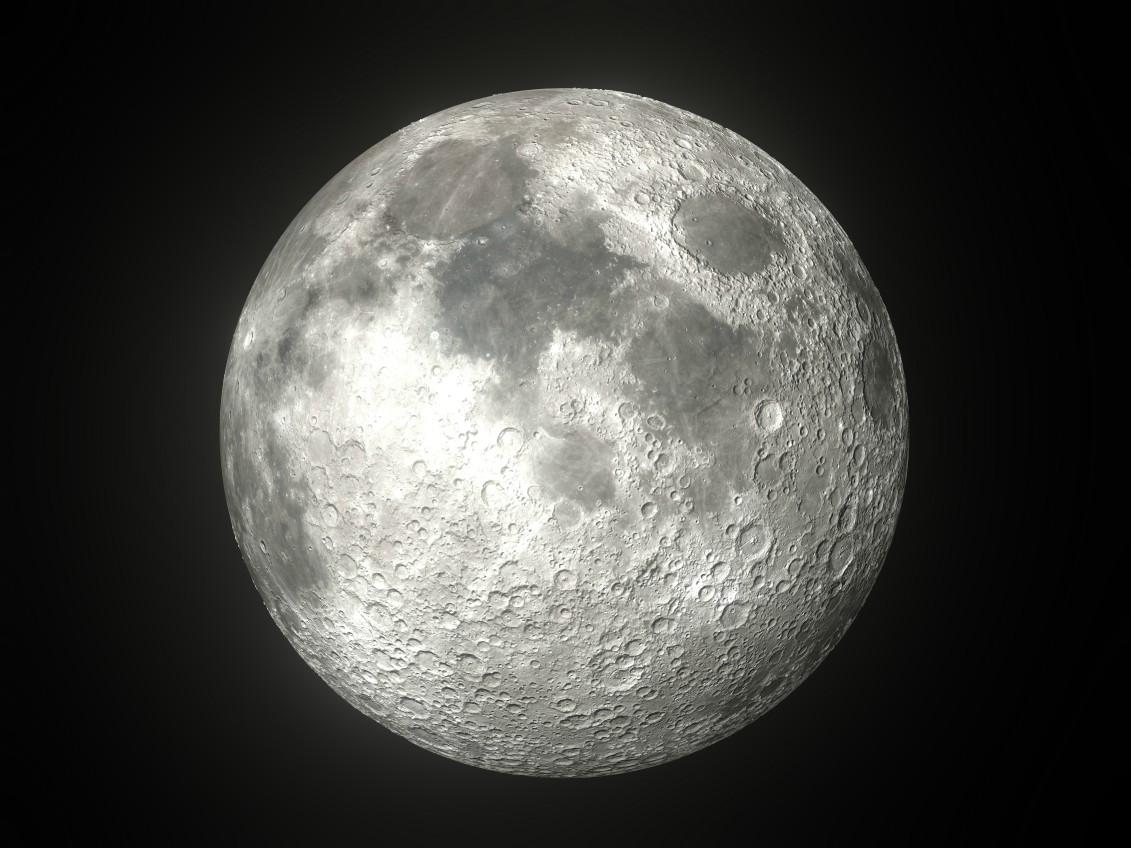 Radiación espacial en la Luna es 200 veces mayor que en la Tierra (Shutterstock).