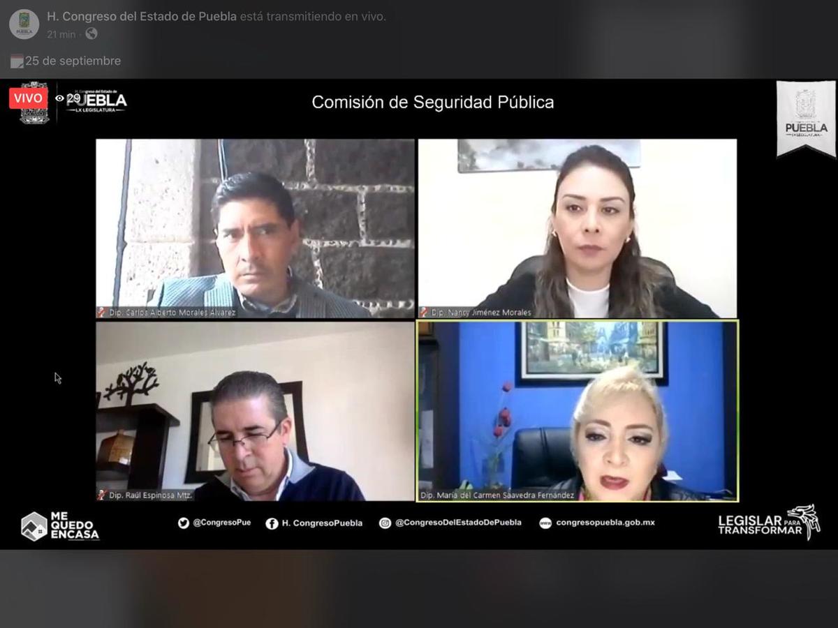 Seguridad del Congreso avala reforma Seguridad Pública (Elvia García )