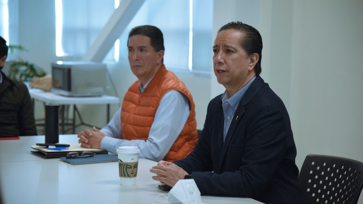 El titular de la comisión tuvo una reunión conel equipo de visitadores del organismo. (Especial)