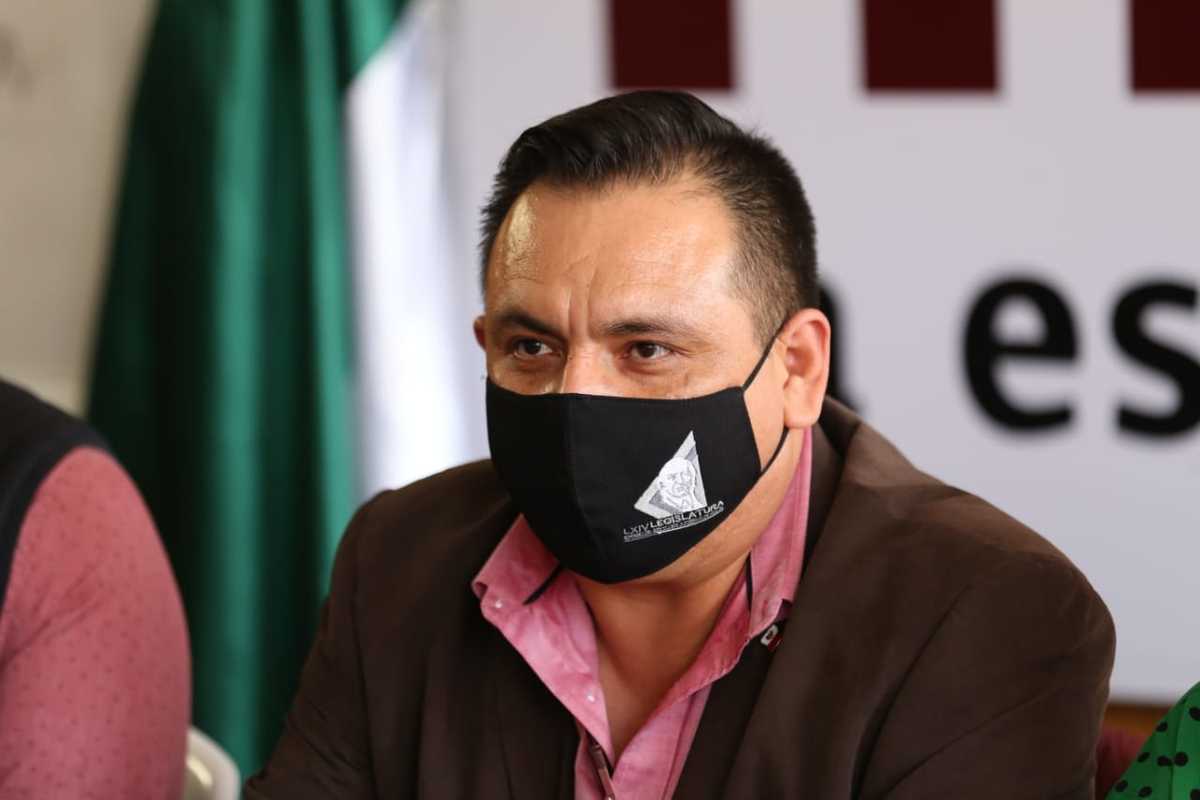 Víctor Osmind Guerrero Trejo, diputado de Morena. (Jorge Sánchez)