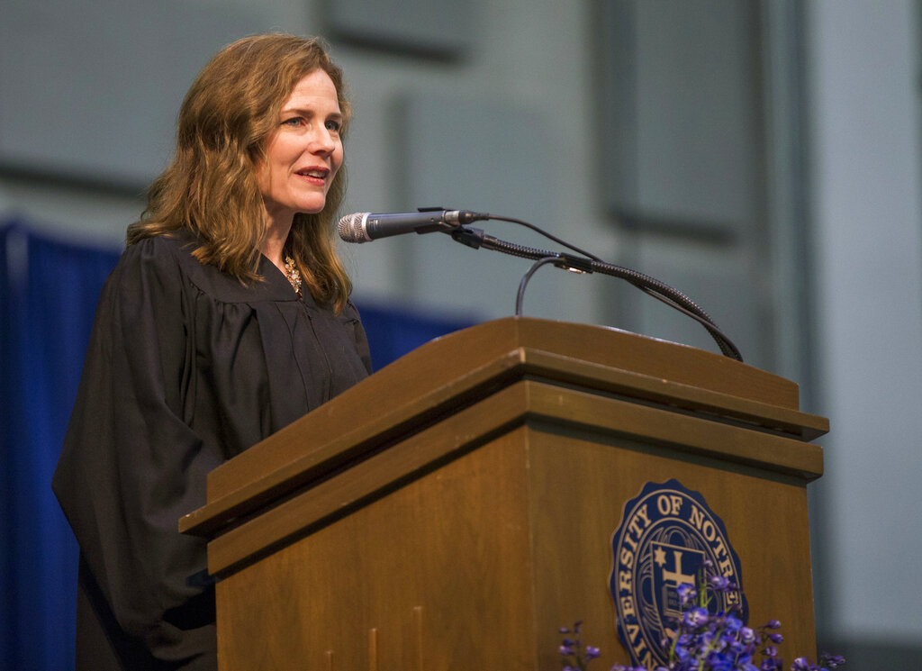 Amy Conett Barret fue nominada a conformar la Corte Suprema / AP
