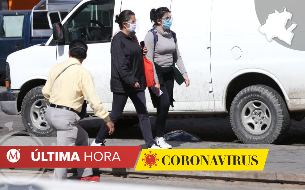 Pachuqueños siguen medidas sanitarias como el uso del cubrebocas. (Jorge Sánchez)