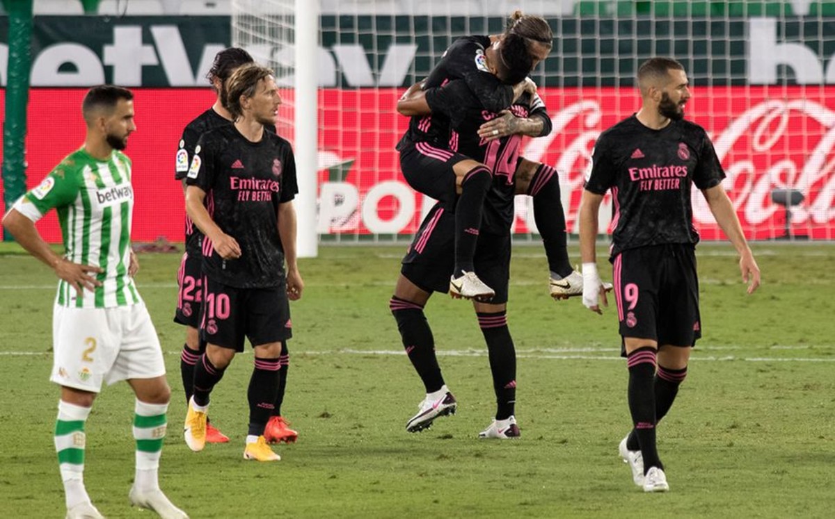 Sergio Ramos marcó el penal que dio la victoria al Real Madrid (AFP)