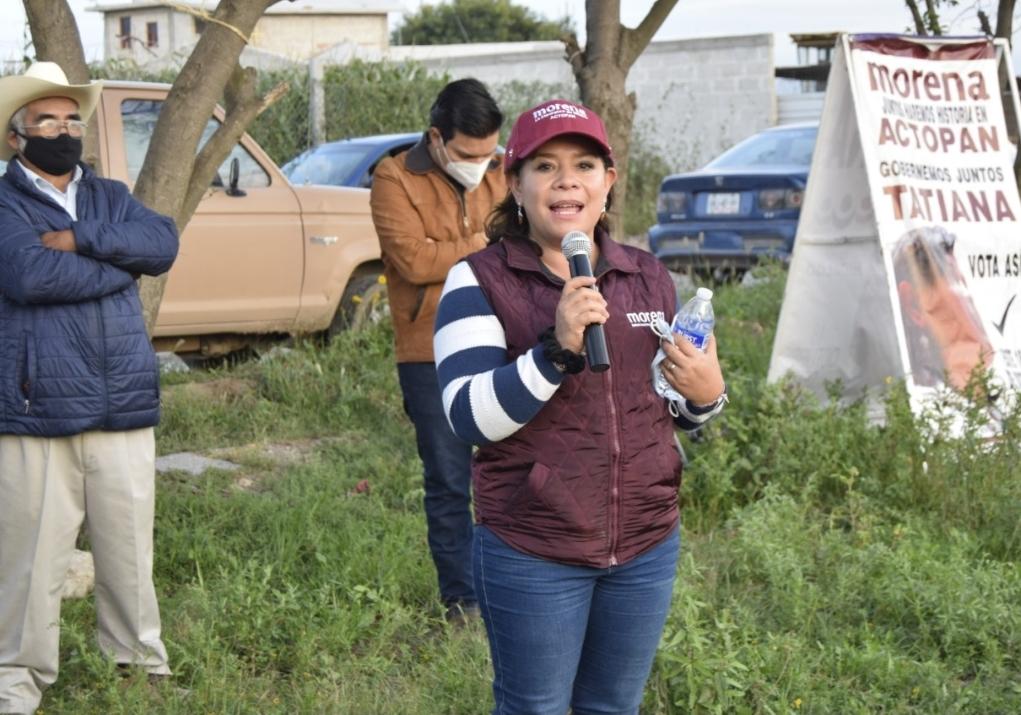Tatiana Ángeles Moreno, candidata a la presidencia municipal de Actopan. (Cortesía)