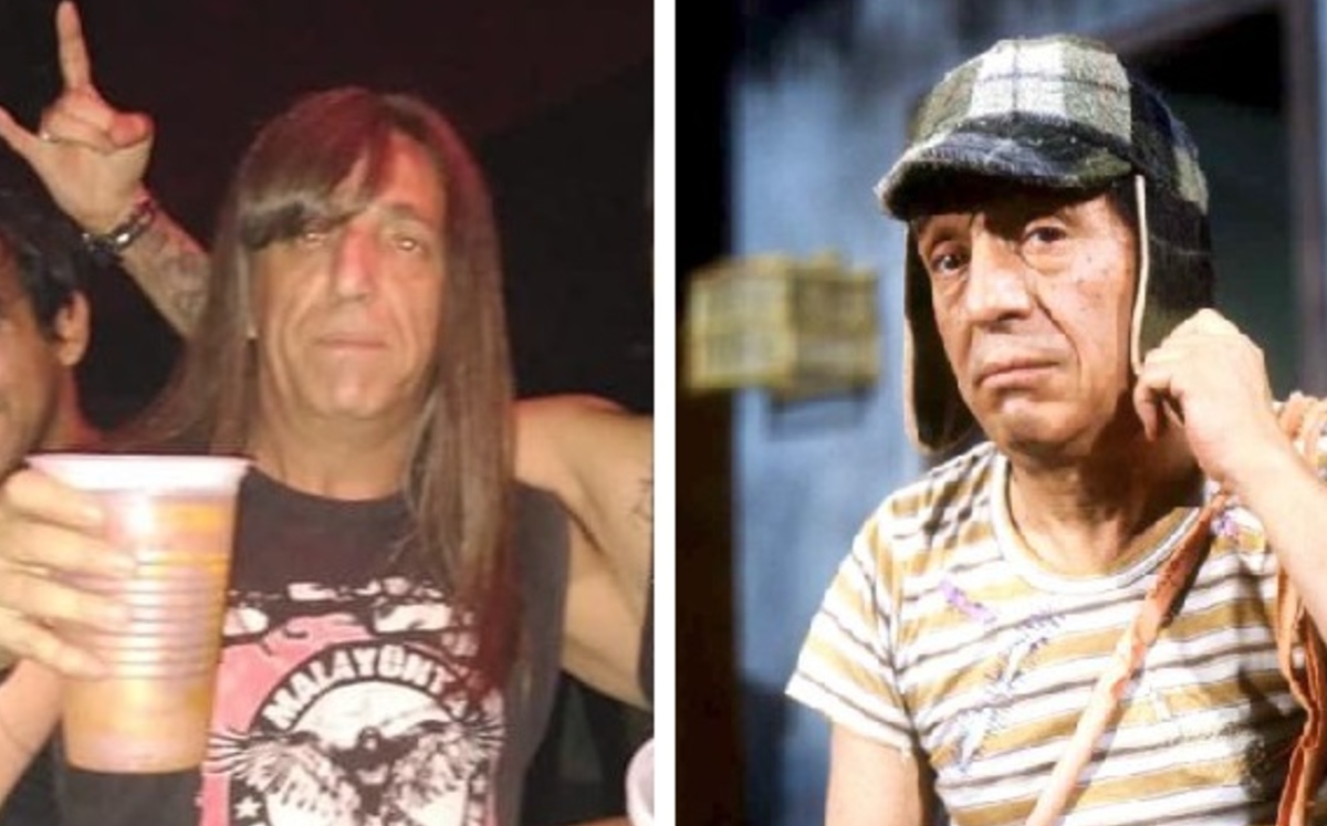 Phil Claudio Gonzáles es un músico argentino que asombró a las redes por su parecido con Roberto Gómez Bolaños. (Especial)