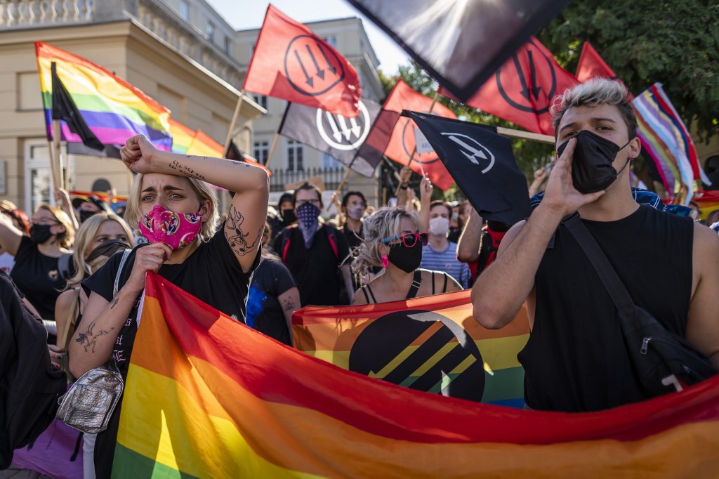 Polonia es considerado uno de los países con menor aceptación de la comunidad LGBT+ en Polonia. (AFP)