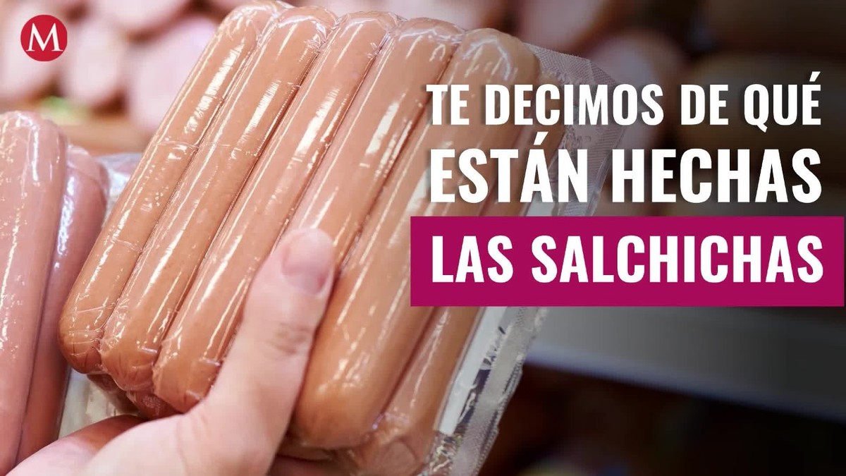 Te decimos de qué están hechas las salchichas que compras en el súper