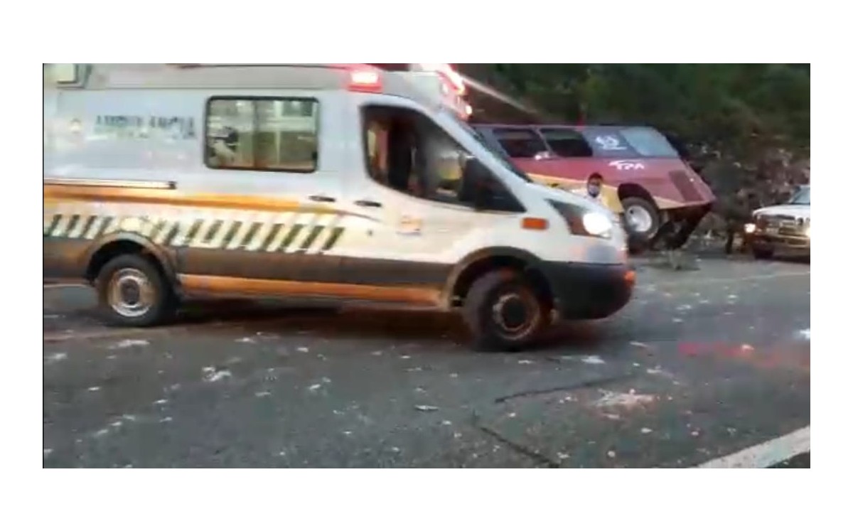 El accidente ocurrió sobre el tramo carretero La Trinitaria-Chamic. (Especial)