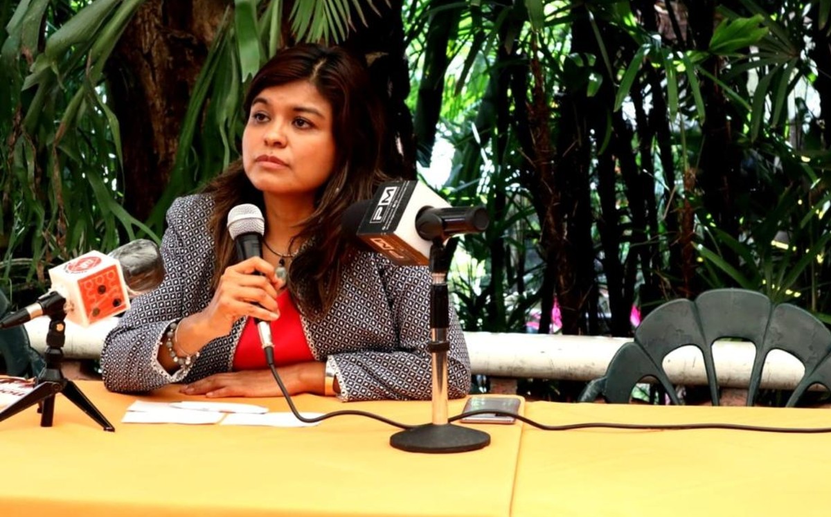 Carol Arriaga, aspirante a la secretaría general de Morena. (Especial)