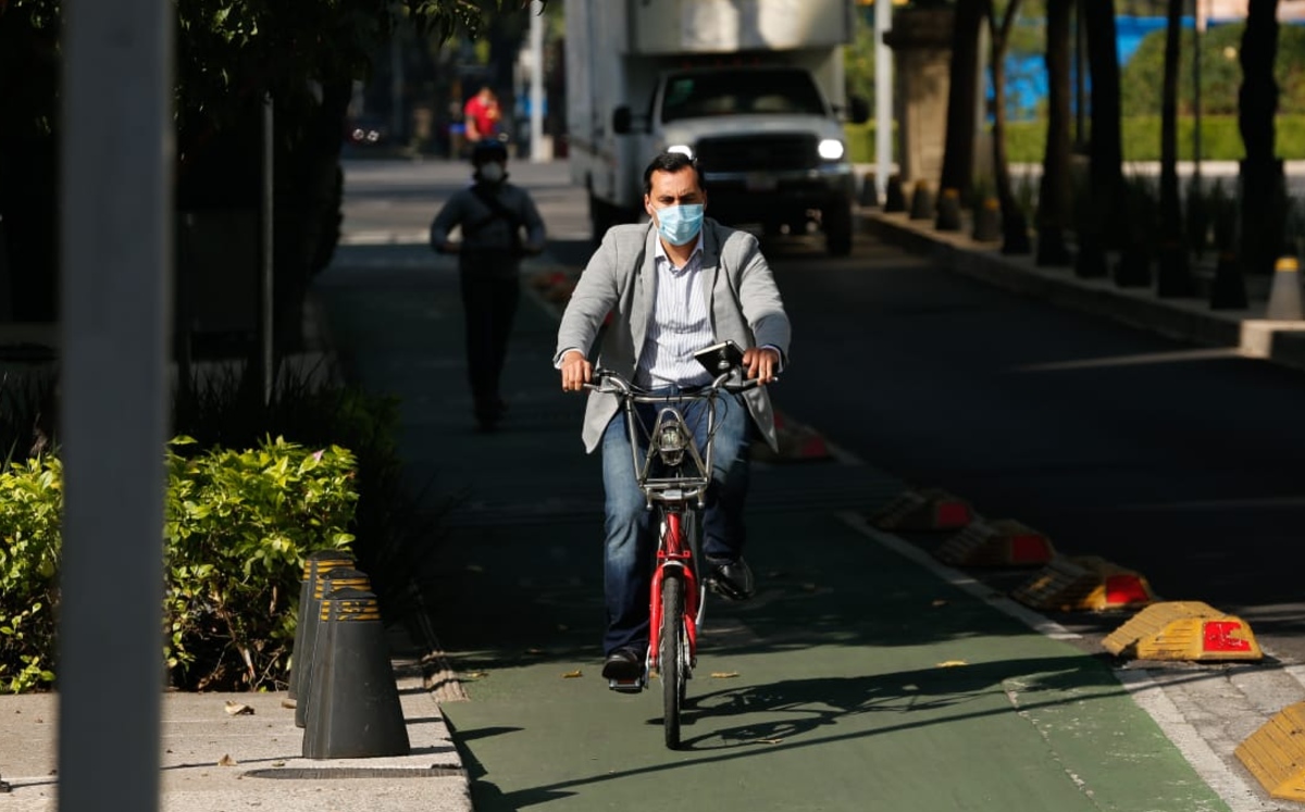La Ciudad de México se mantiene en semáforo naranja por covid-19. (Omar Franco)