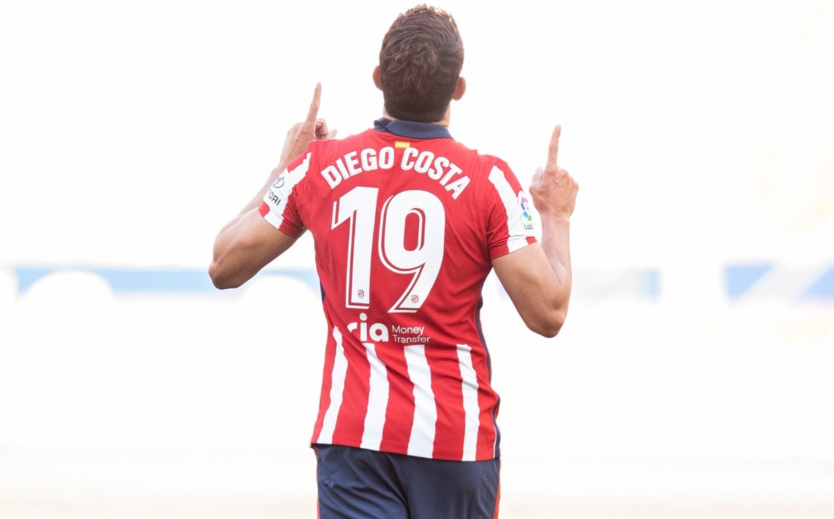 Diego Costa, jugador del Atlético de Madrid (Twitter @LaLigaEN)
