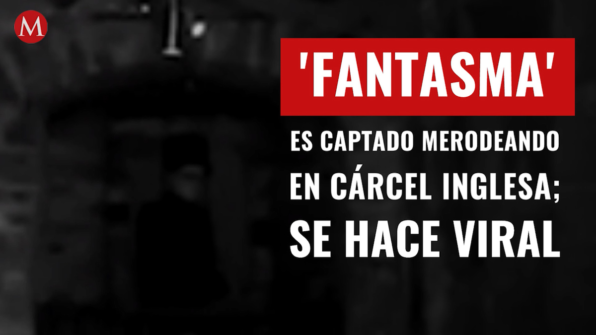 'Fantasma' es captado merodeando en cárcel inglesa; aterrador video se hace viral