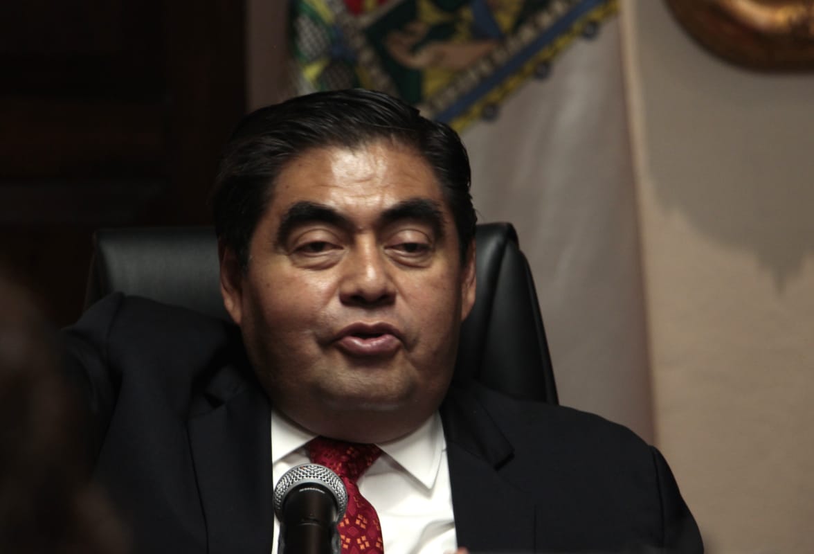 Gobernador de Puebla, Miguel Barbosa Huerta. (Melanie Torres/Archivo)