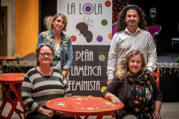 La Lola, la primera Peña Flamenca Feminista LGTBIQ+. (EFE)