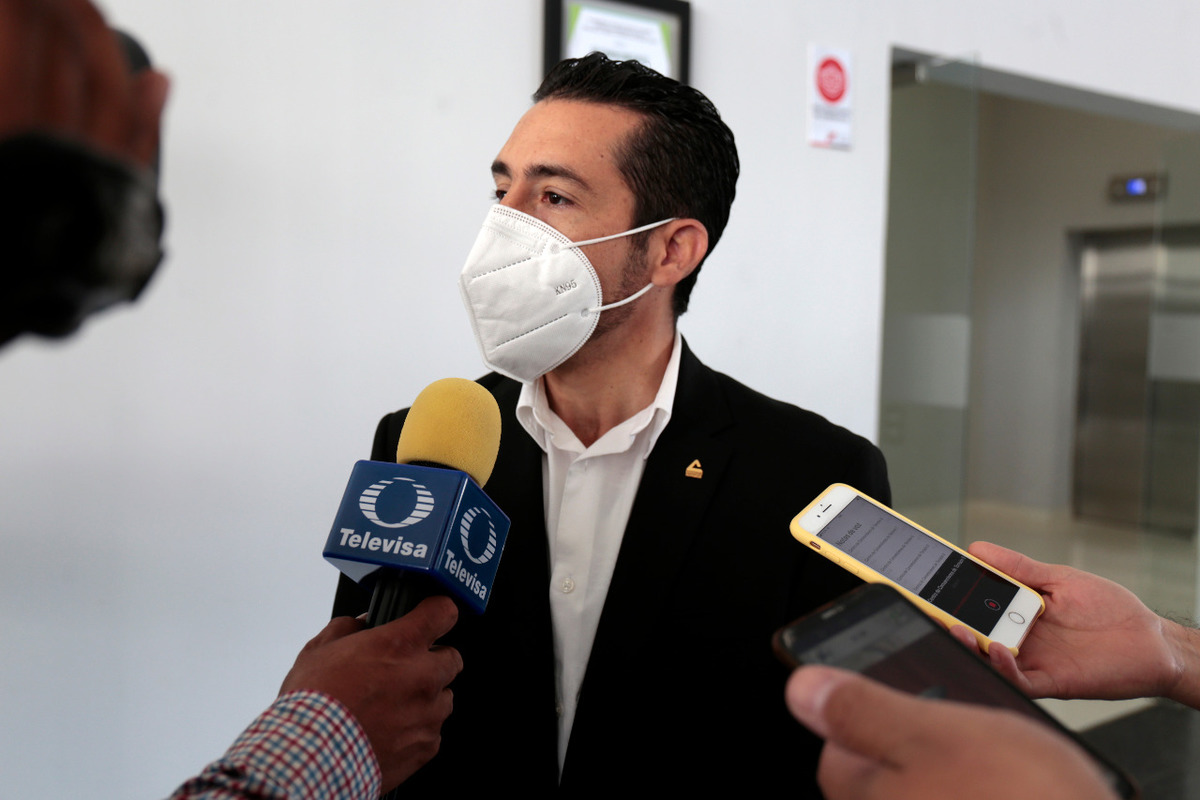 Luis Jorge Cuerda Serna, presidente de la Canaco Torreón, refirió que se espera superar los mil 200 millones de pesos. (Mauricio Román)